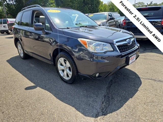 Used 2015 Subaru Forester i Limited with VIN JF2SJAHC9FH550657 for sale in Wakefield, MA