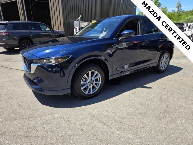 Certified 2024 Mazda CX-5 S Select Package with VIN JM3KFBBL7R0458634 for sale in Wakefield, MA