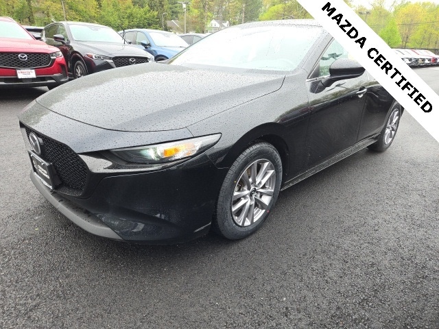 Certified 2022 Mazda Mazda3 S with VIN JM1BPAJL4N1510274 for sale in Wakefield, MA