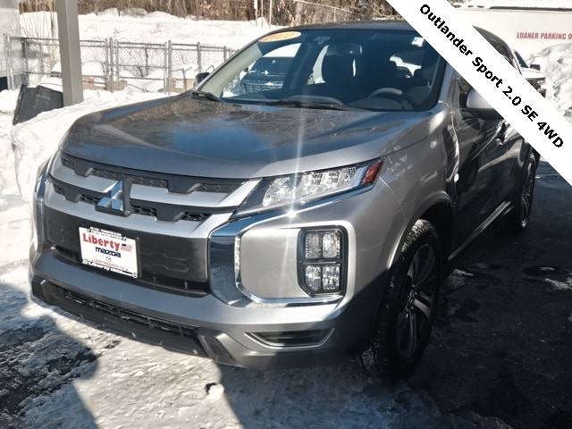 Used 2021 Mitsubishi Outlander Sport ES with VIN JA4ARUAU4MU035975 for sale in Wakefield, MA