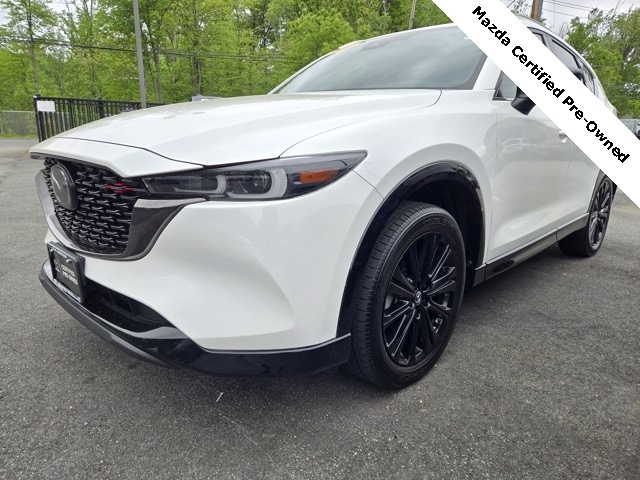 Certified 2022 Mazda CX-5 TURBO with VIN JM3KFBAY3N0575019 for sale in Wakefield, MA