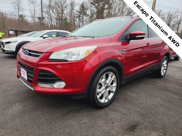 Used 2014 Ford Escape Titanium with VIN 1FMCU9JX5EUB74790 for sale in Wakefield, MA