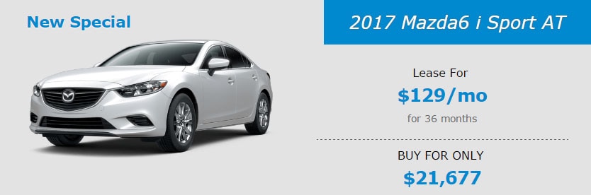 2017 Mazda6 i Sport AT Lease Special at Liberty Mazda 2017 Mazda i Sport AT Lease Special at Liberty Mazda