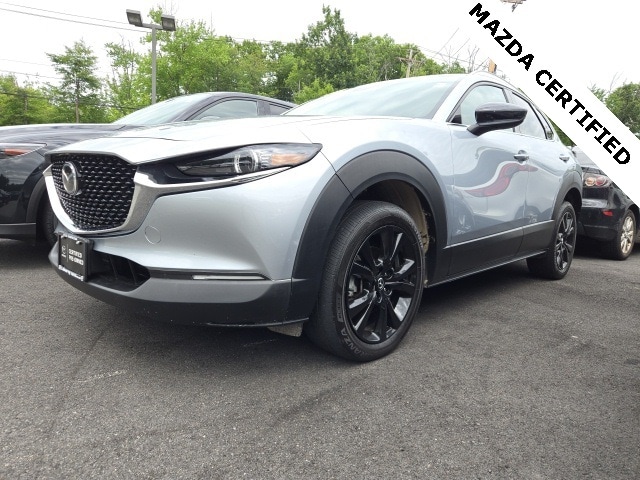 Certified 2021 Mazda CX-30 Turbo Premium with VIN 3MVDMBDY5MM305738 for sale in Wakefield, MA