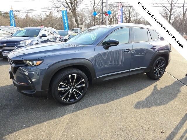 Used 2025 Mazda CX-50 Premium Plus with VIN 7MMVABEM7SN313658 for sale in Wakefield, MA