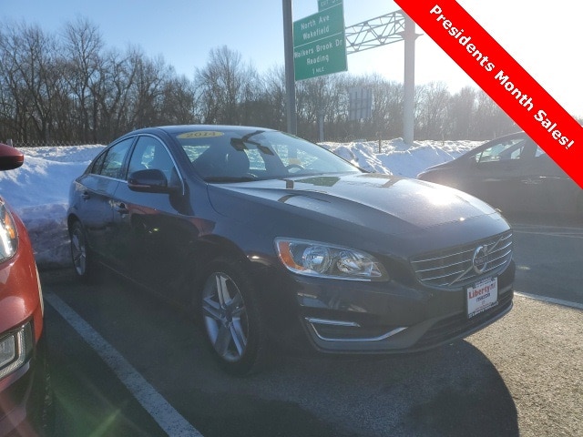 Used 2014 Volvo S60 T5 with VIN YV1612FH6E2296809 for sale in Wakefield, MA