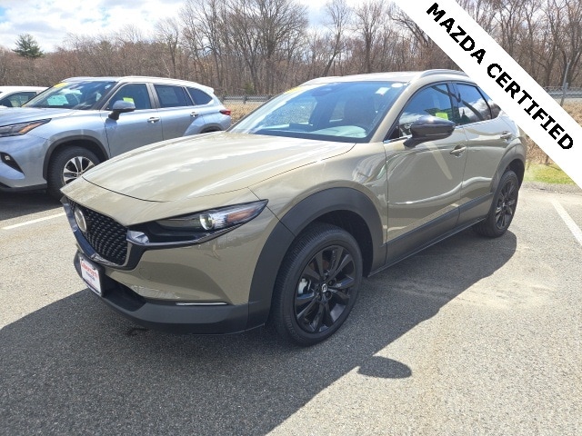Certified 2024 Mazda CX-30 Carbon Turbo with VIN 3MVDMBXY2RM623948 for sale in Wakefield, MA