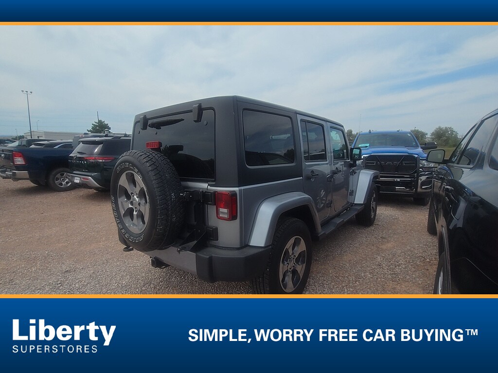 Used 2017 Jeep Wrangler Unlimited Sahara