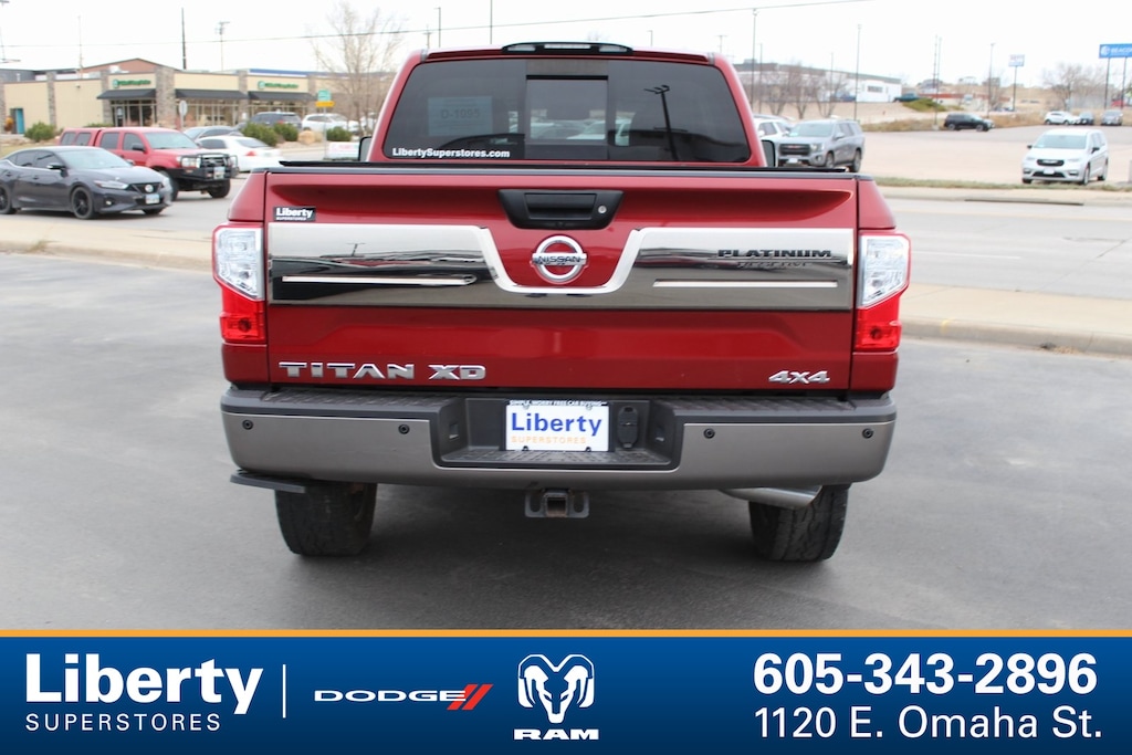 Used 2018 Nissan Titan XD Platinum Reserve Diesel Truck Crew Cab