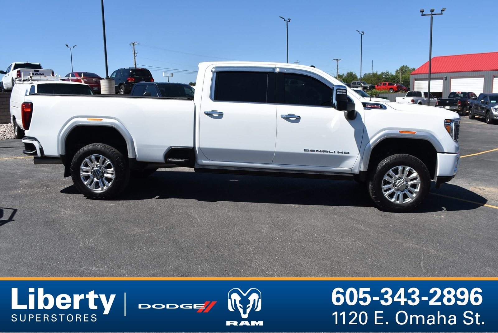 Used 2023 GMC Sierra 3500 Denali HD Denali with VIN 1GT49WEY4PF257856 for sale in Rapid City, SD