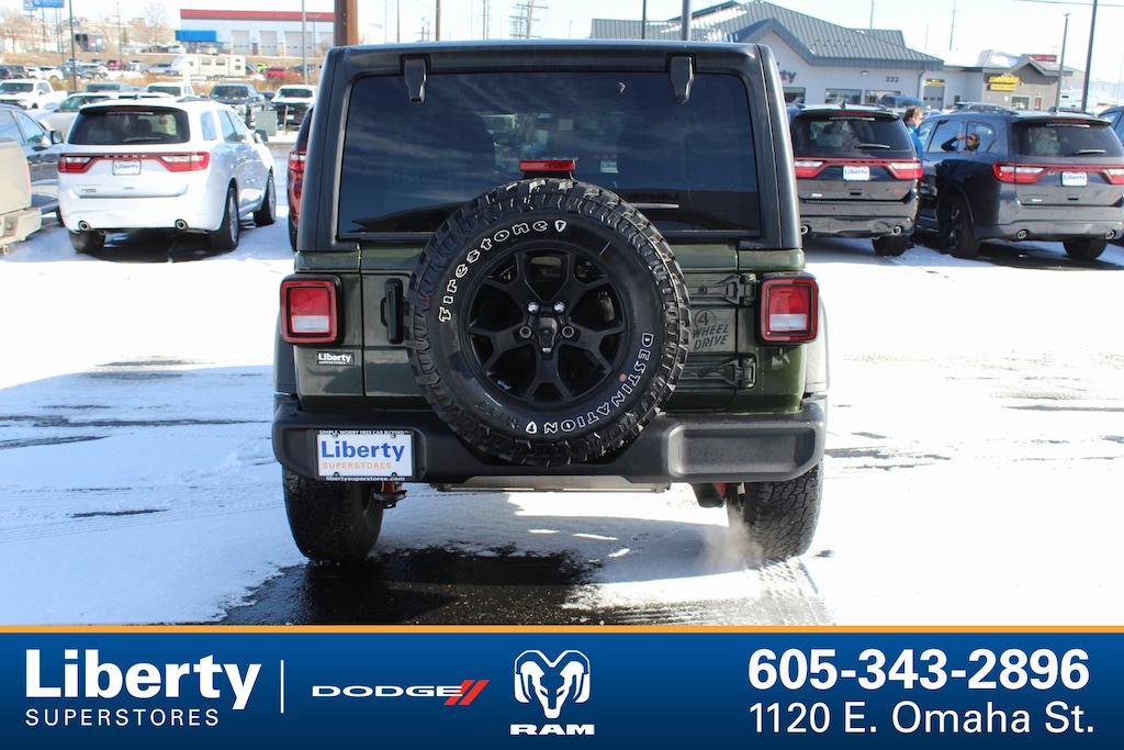 Used 2021 Jeep Wrangler Unlimited Sport SUV