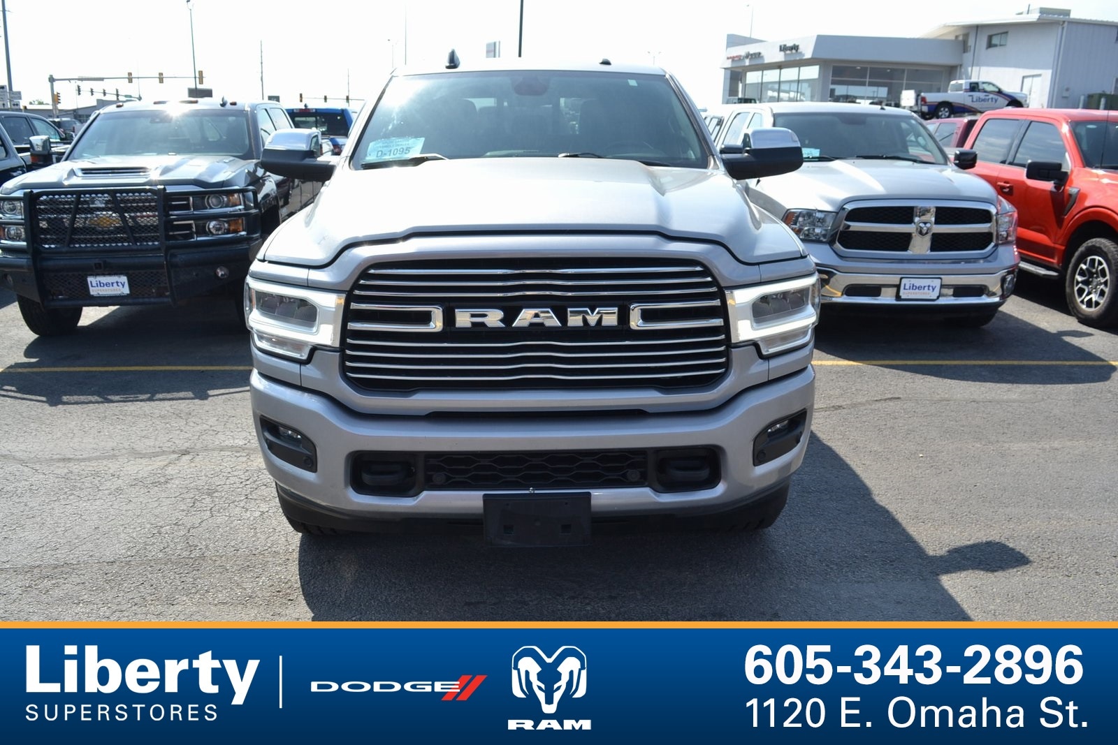 Used 2021 RAM Ram 2500 Pickup Laramie with VIN 3C6UR5NL9MG659596 for sale in Rapid City, SD