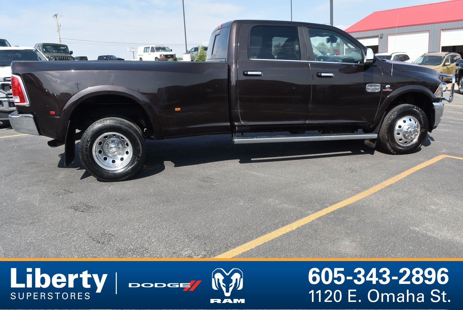 Used 2017 RAM Ram 3500 Pickup Laramie Longhorn with VIN 3C63RRKL4HG712962 for sale in Rapid City, SD