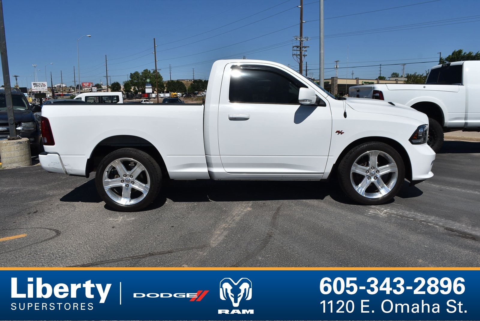 Used 2017 RAM Ram 1500 Pickup Sport with VIN 3C6JR6CT9HG636997 for sale in Rapid City, SD