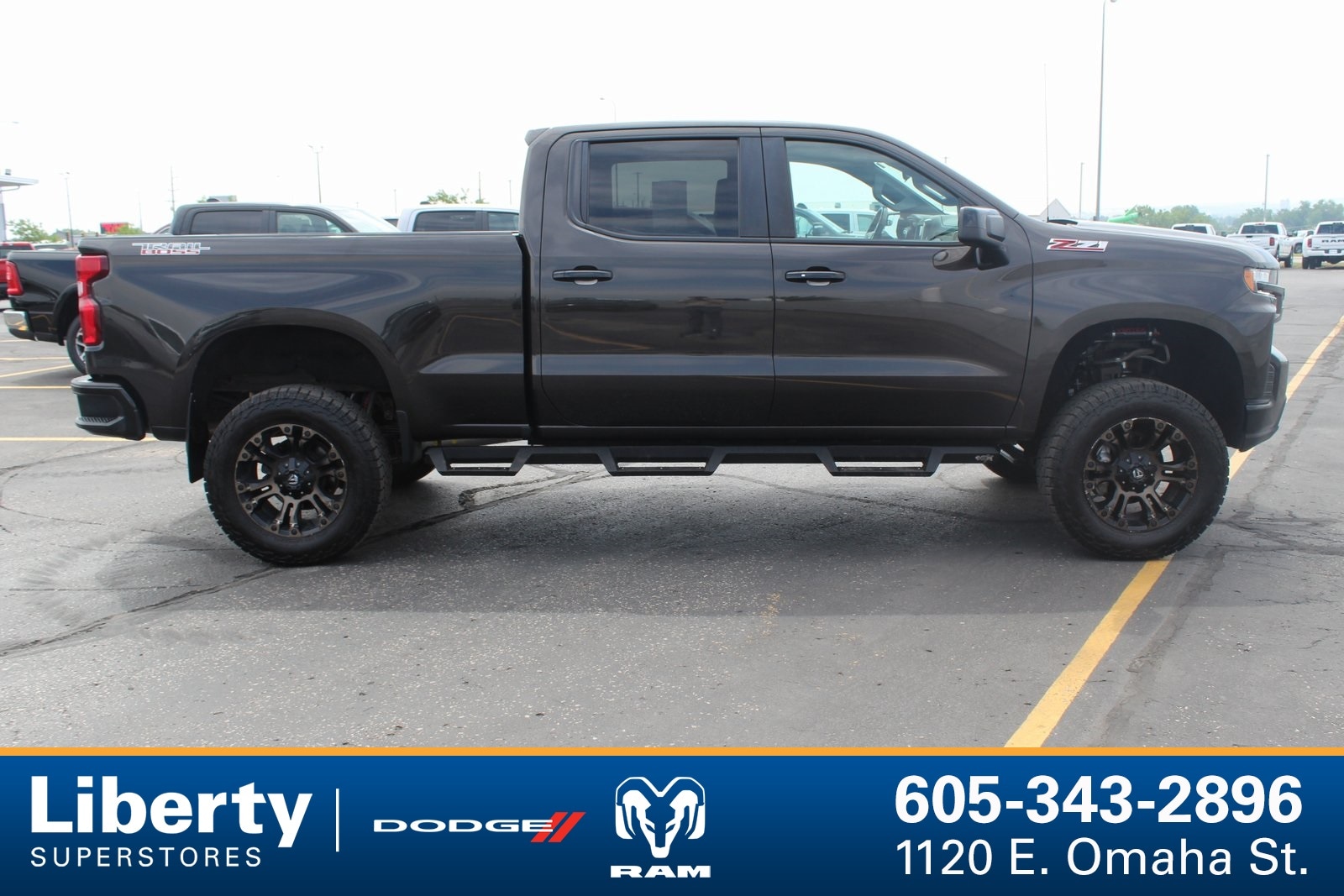 Used 2021 Chevrolet Silverado 1500 LT Trail Boss with VIN 1GCPYFED2MZ351936 for sale in Rapid City, SD