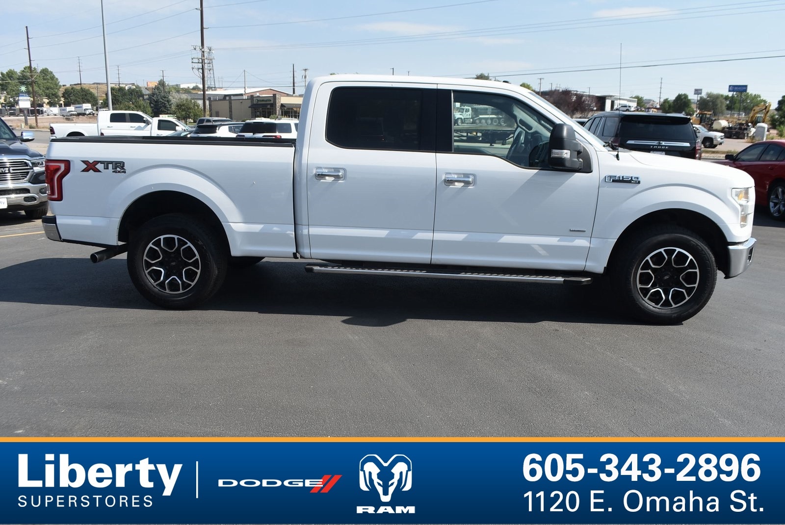 Used 2016 Ford F-150 XLT with VIN 1FTFW1EG0GFB04922 for sale in Rapid City, SD