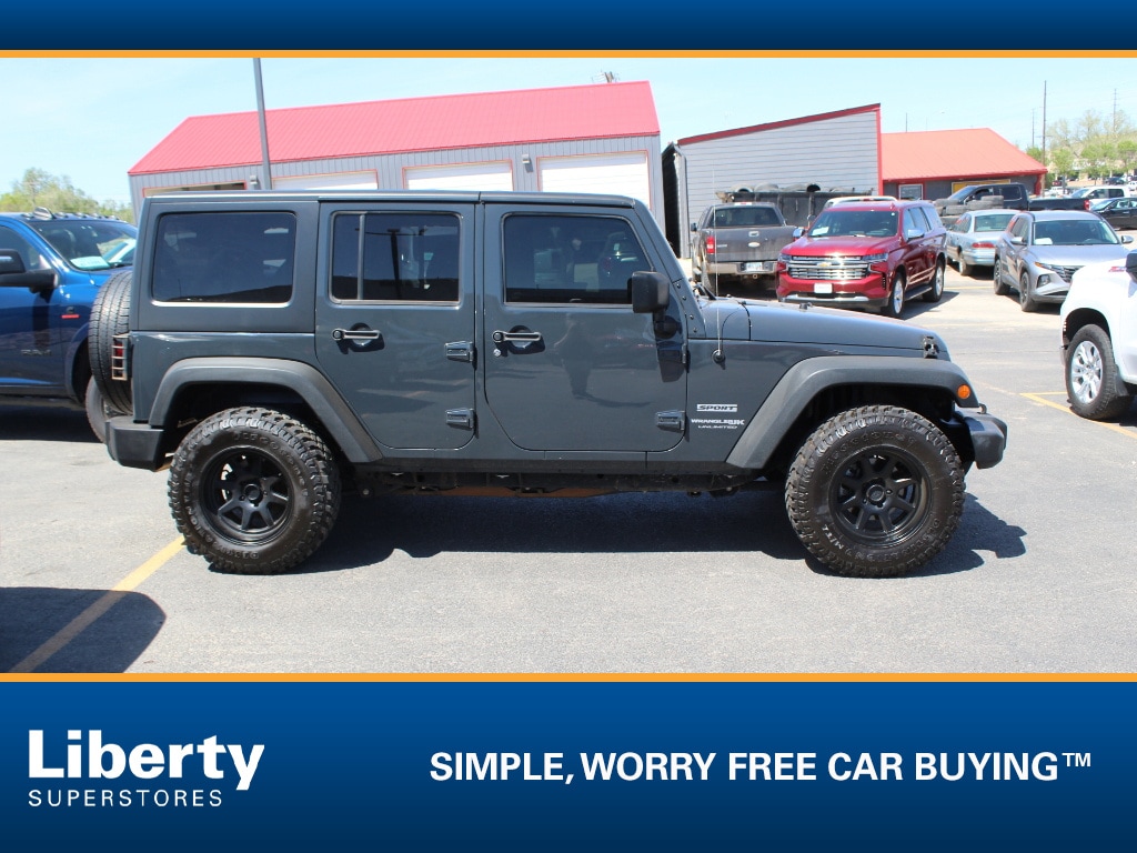 Used 2018 Jeep Wrangler JK Unlimited Sport 4x4 SUV