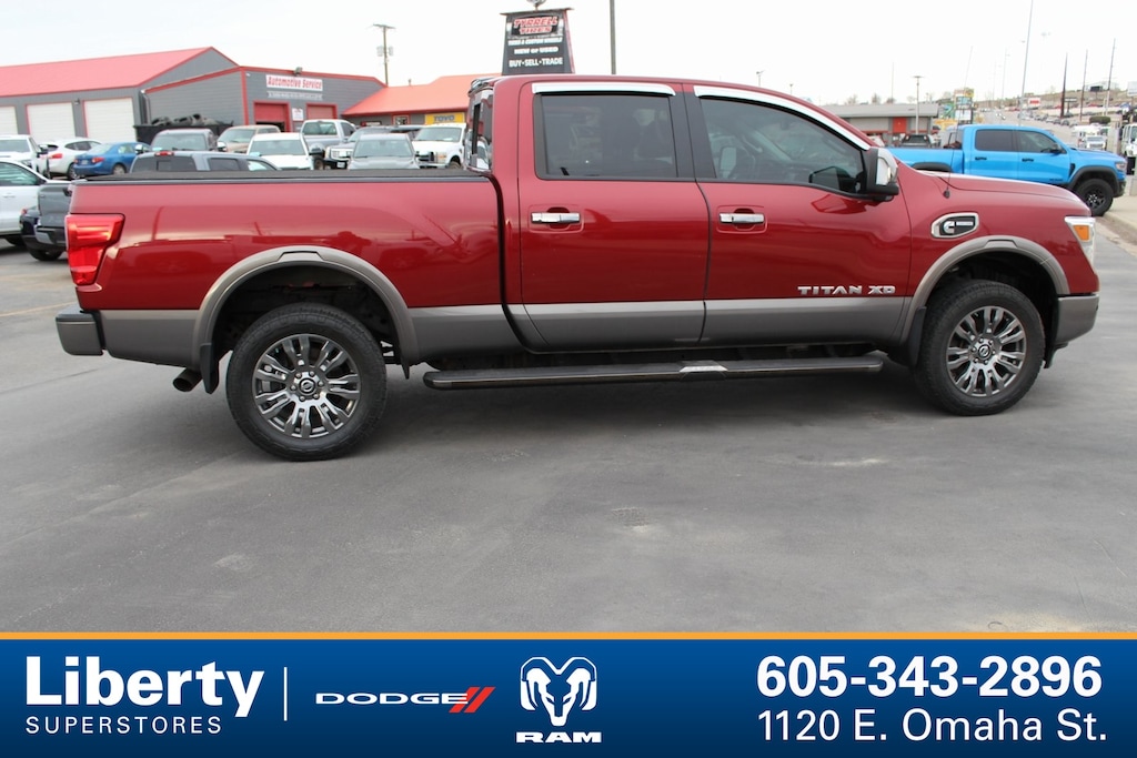 Used 2018 Nissan Titan XD Platinum Reserve Diesel Truck Crew Cab