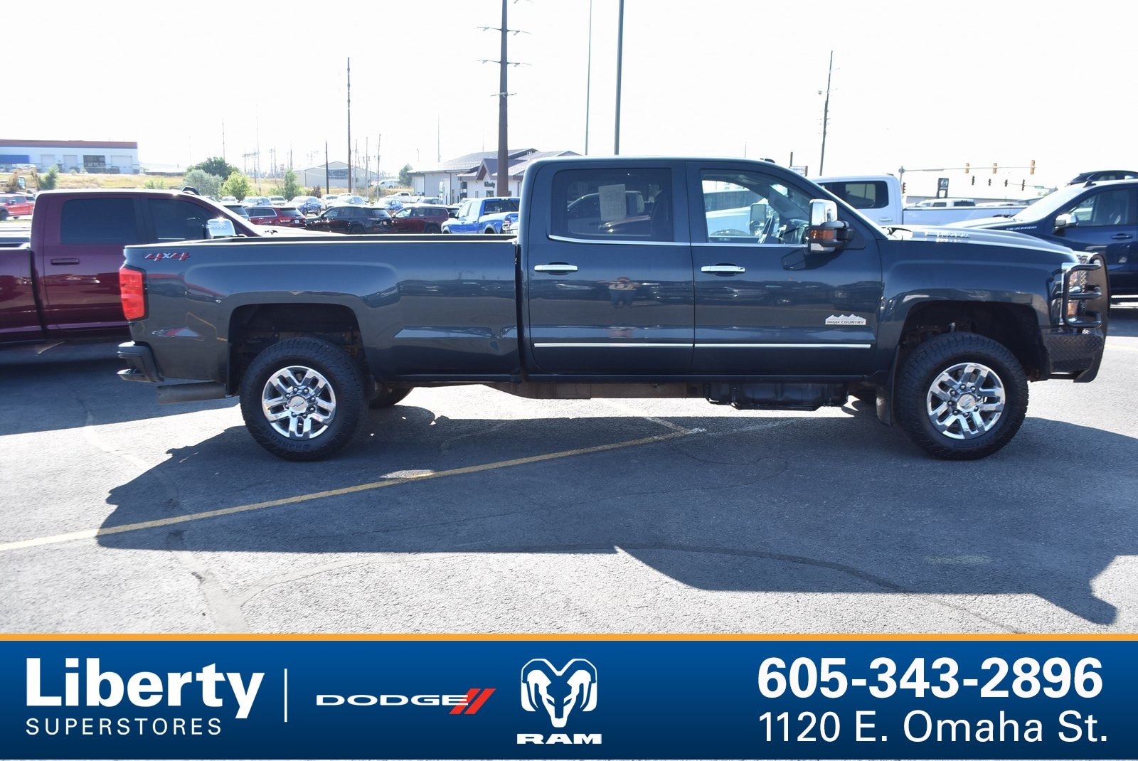 Used 2019 Chevrolet Silverado 3500HD High Country with VIN 1GC4KYEYXKF104276 for sale in Rapid City, SD