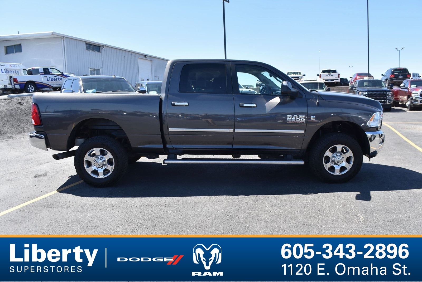 Used 2016 RAM Ram 2500 Pickup Big Horn/Lone Star with VIN 3C6UR5DL7GG152699 for sale in Rapid City, SD