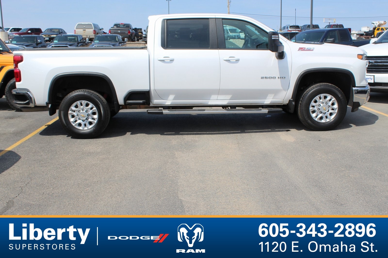 Used 2024 Chevrolet Silverado 2500HD LT with VIN 1GC4YNE72RF115299 for sale in Rapid City, SD