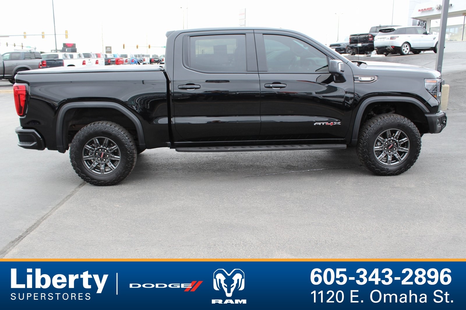 Used 2024 GMC Sierra 1500 AT4X with VIN 3GTUUFE81RG332156 for sale in Rapid City, SD