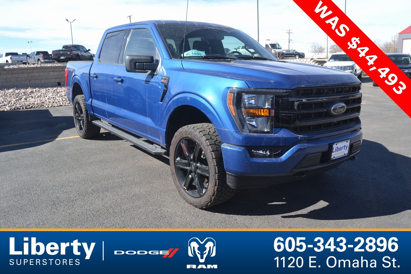 Used 2023 Ford F-150 XLT with VIN 1FTFW1E83PKD91897 for sale in Rapid City, SD