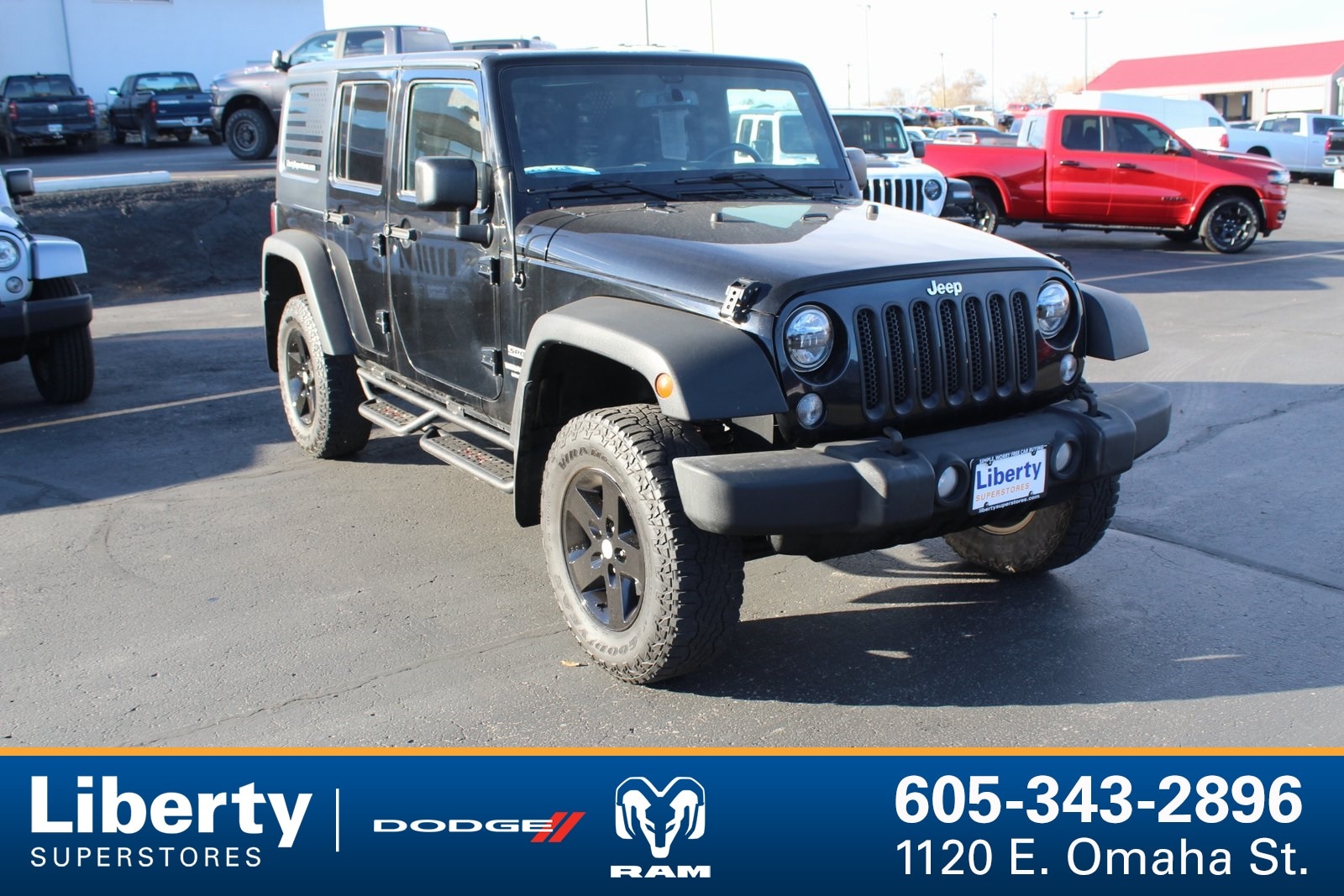 2016 Jeep Wrangler Unlimited Sport S