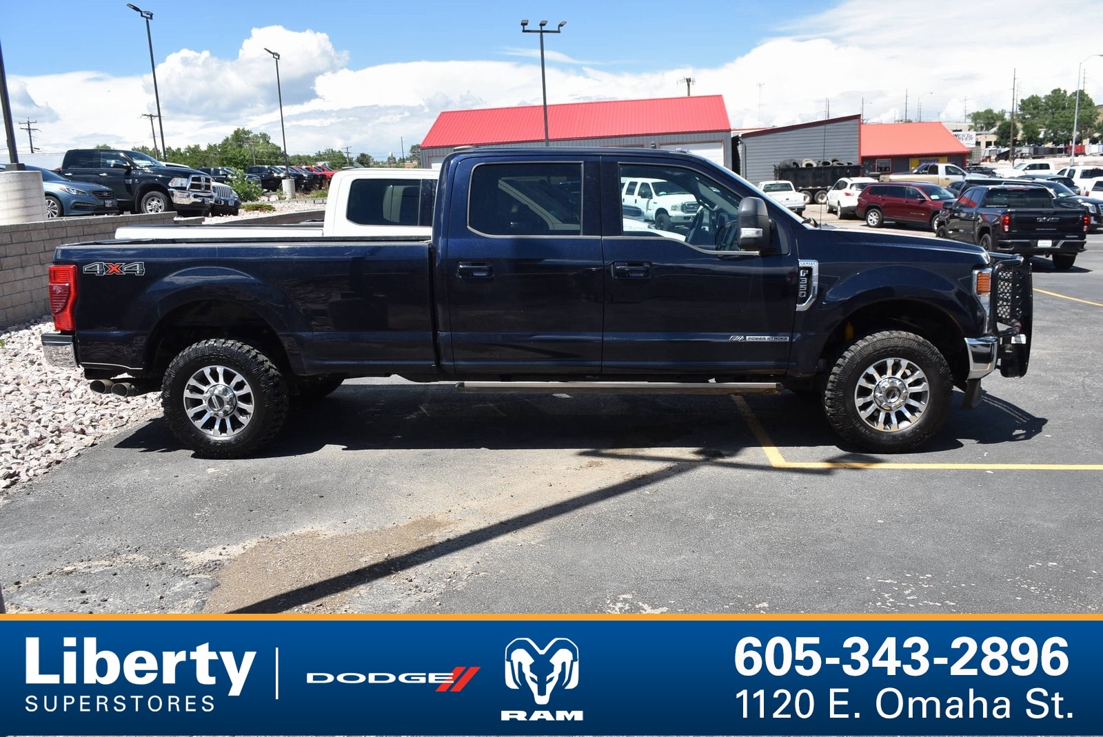 Used 2021 Ford F-350 Super Duty Lariat with VIN 1FT8W3BT8MEC49004 for sale in Rapid City, SD