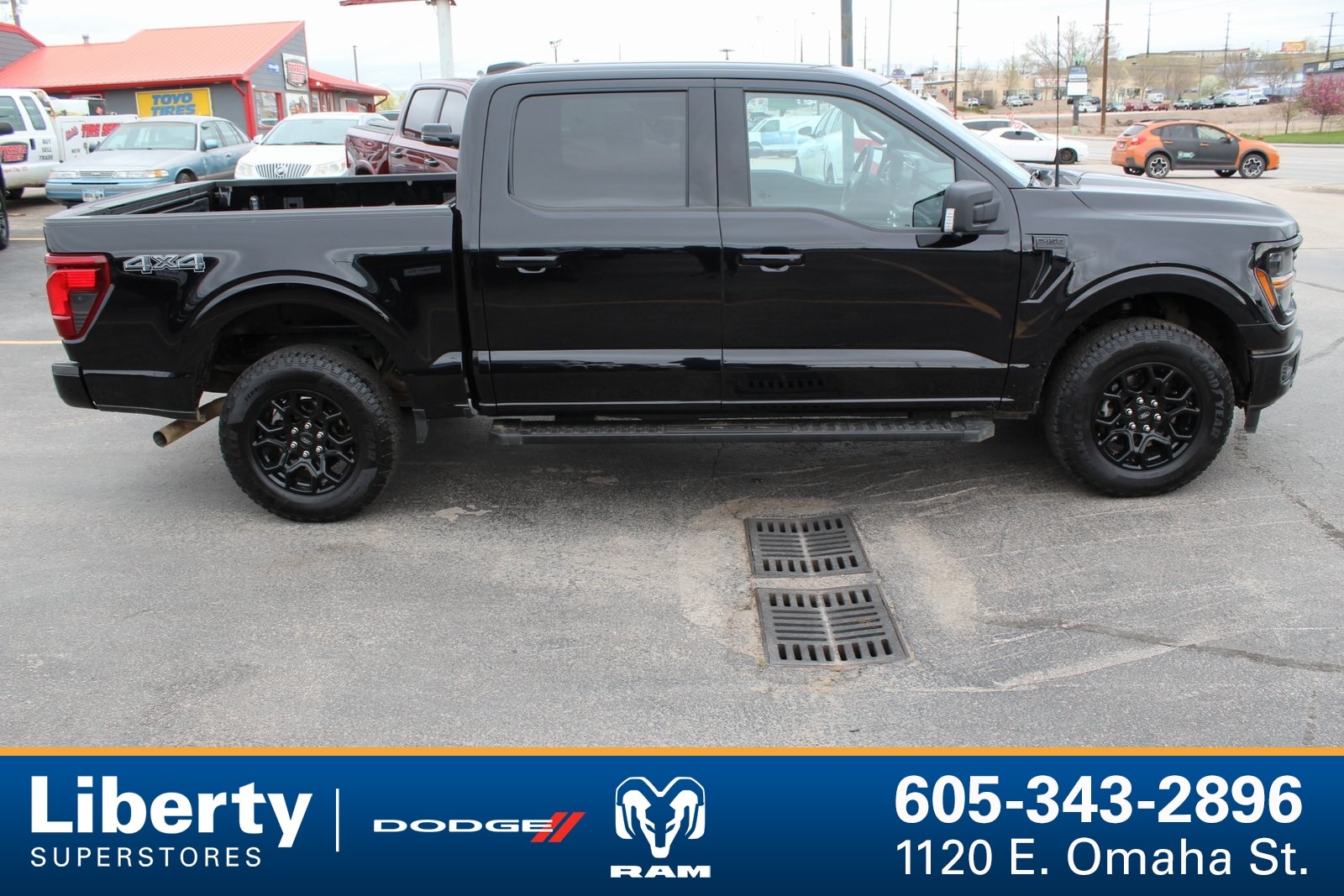 Used 2024 Ford F-150 XLT with VIN 1FTEW3LP1RKE89637 for sale in Rapid City, SD