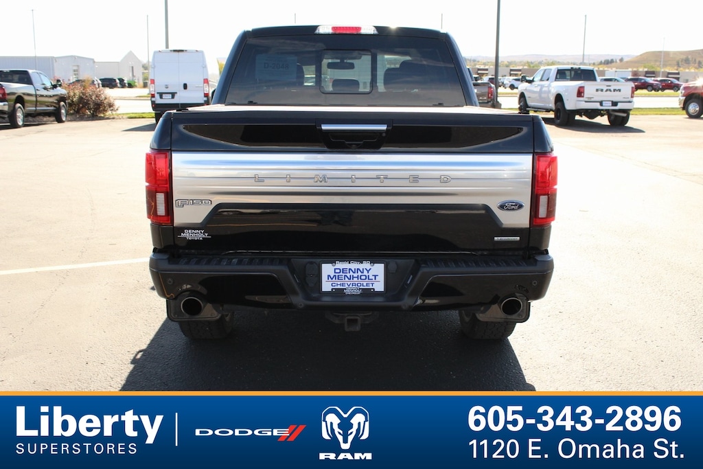 Used 2019 Ford F-150 Limited Truck SuperCrew Cab