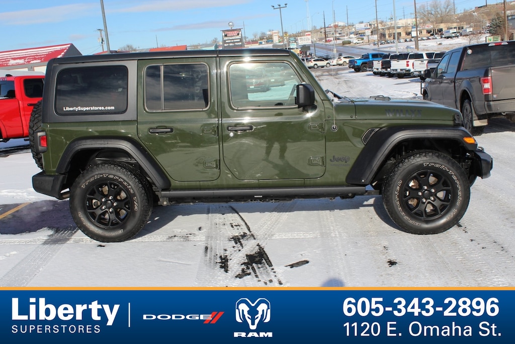 Used 2021 Jeep Wrangler Unlimited Sport SUV