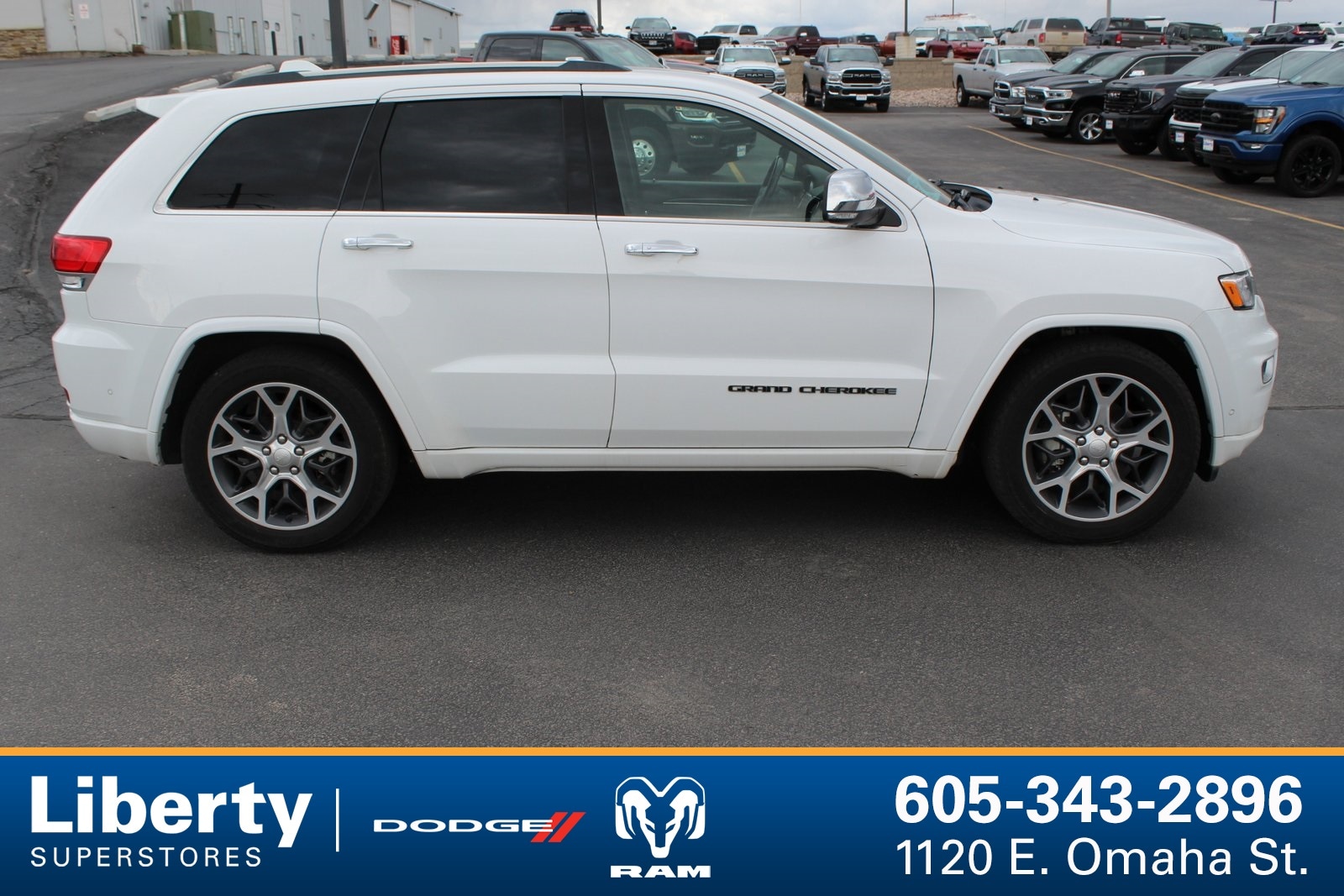 Used 2019 Jeep Grand Cherokee Overland with VIN 1C4RJFCG7KC701846 for sale in Rapid City, SD