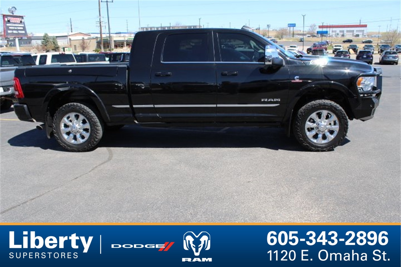 Used 2023 RAM Ram 3500 Pickup Limited with VIN 3C63R3PL5PG526142 for sale in Rapid City, SD