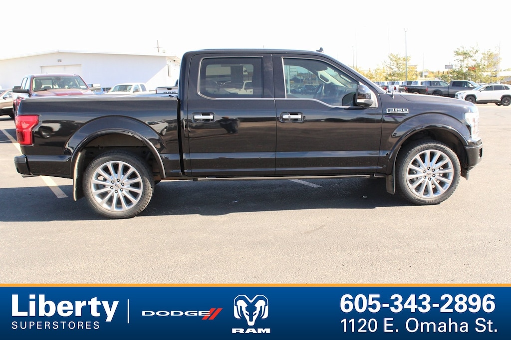 Used 2019 Ford F-150 Limited Truck SuperCrew Cab