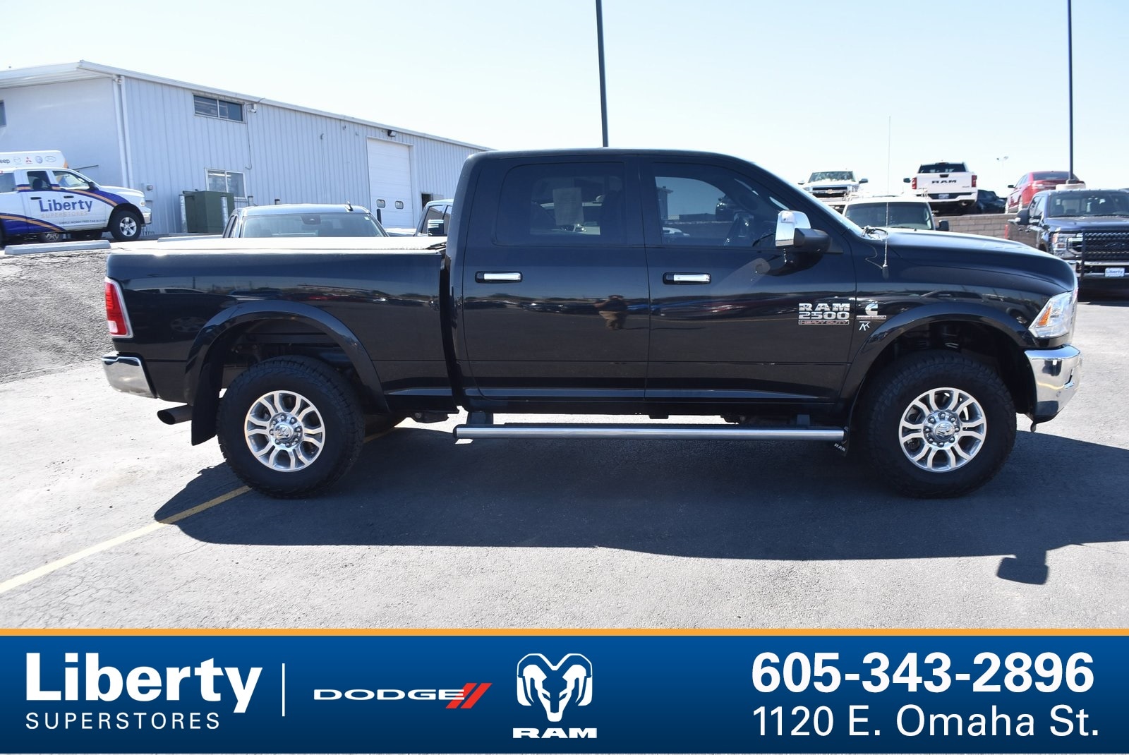 Used 2018 RAM Ram 2500 Pickup Laramie with VIN 3C6UR5FLXJG281704 for sale in Rapid City, SD