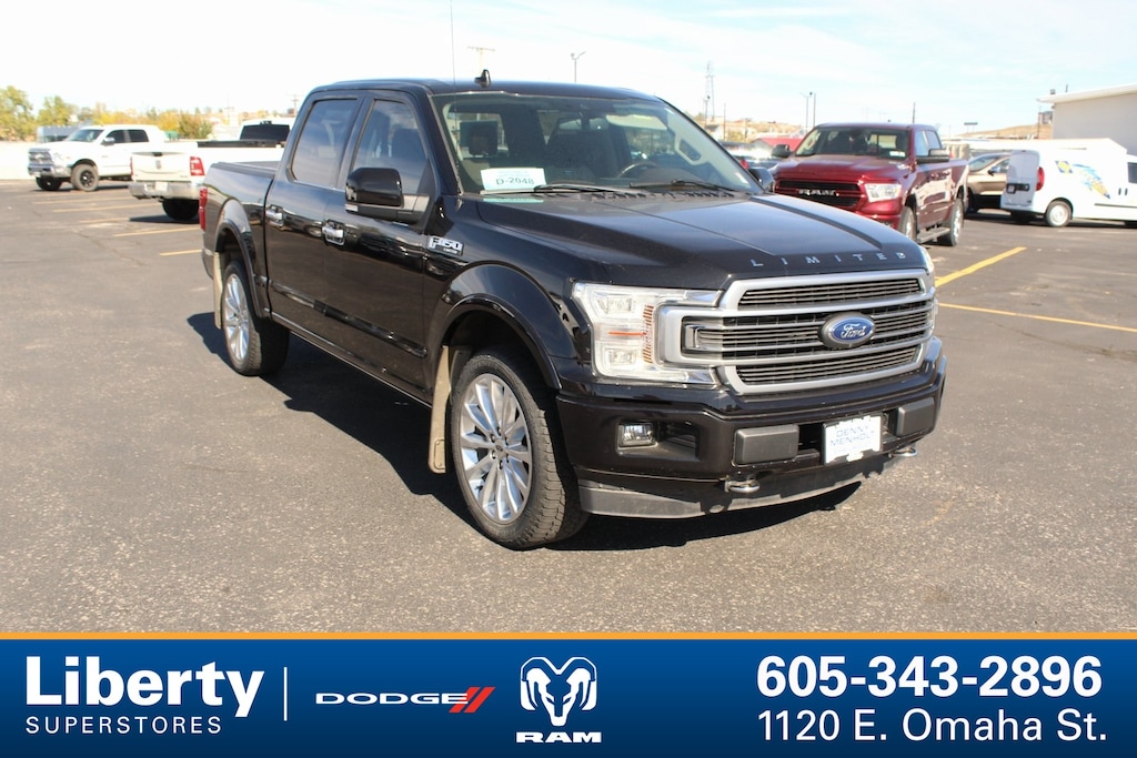 Used 2019 Ford F-150 Limited Truck SuperCrew Cab