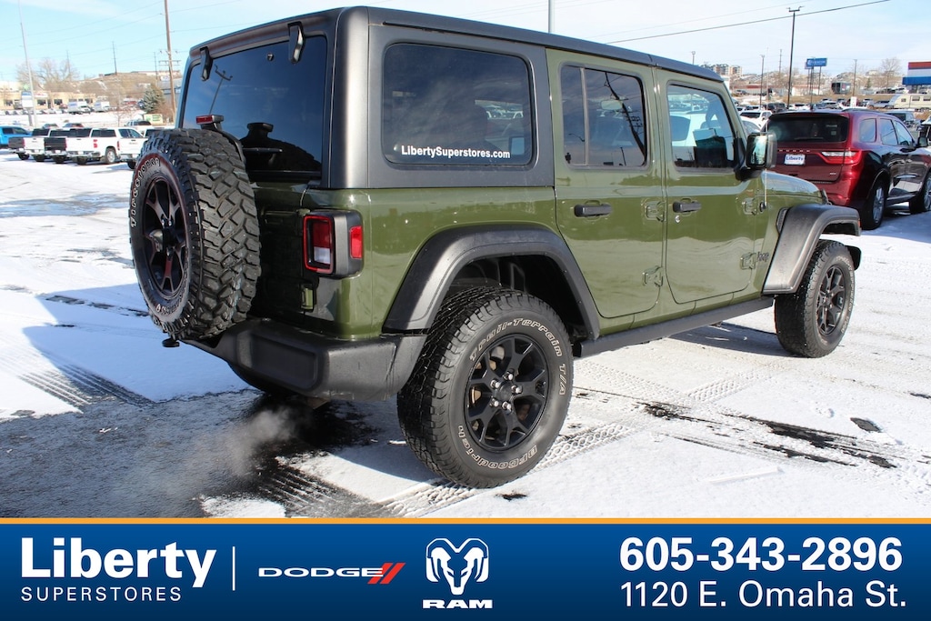 Used 2021 Jeep Wrangler Unlimited Sport SUV