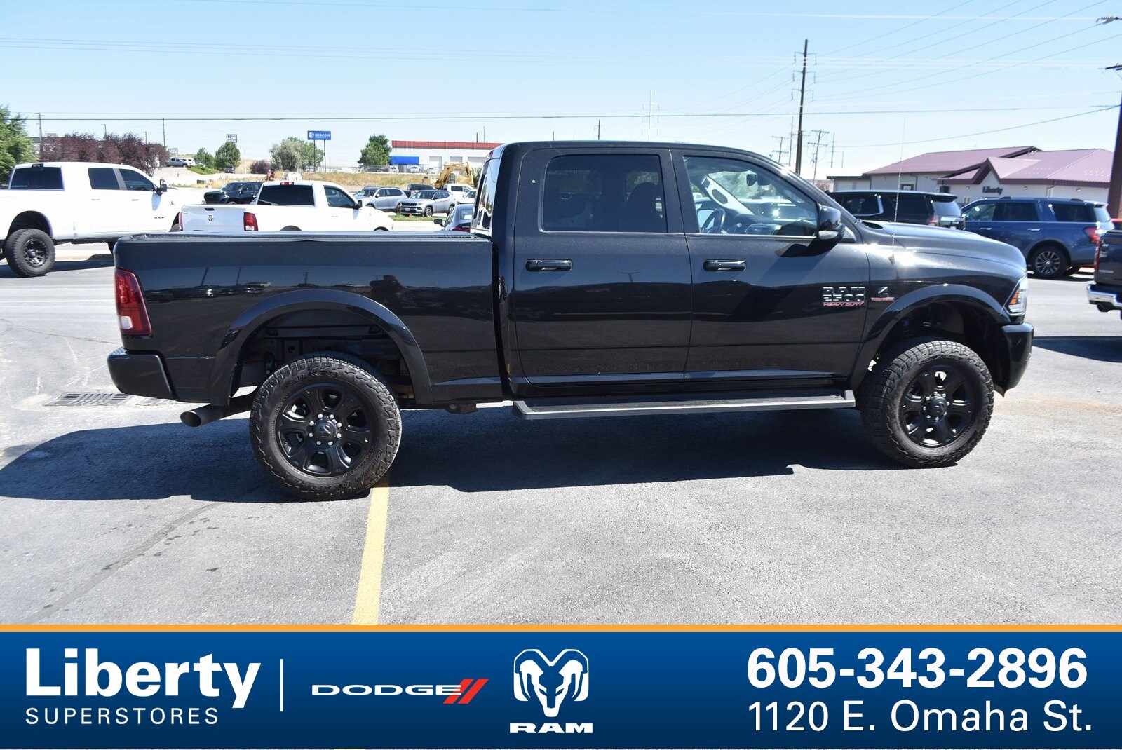 Used 2017 RAM Ram 2500 Pickup Laramie with VIN 3C6UR5FL1HG644367 for sale in Rapid City, SD