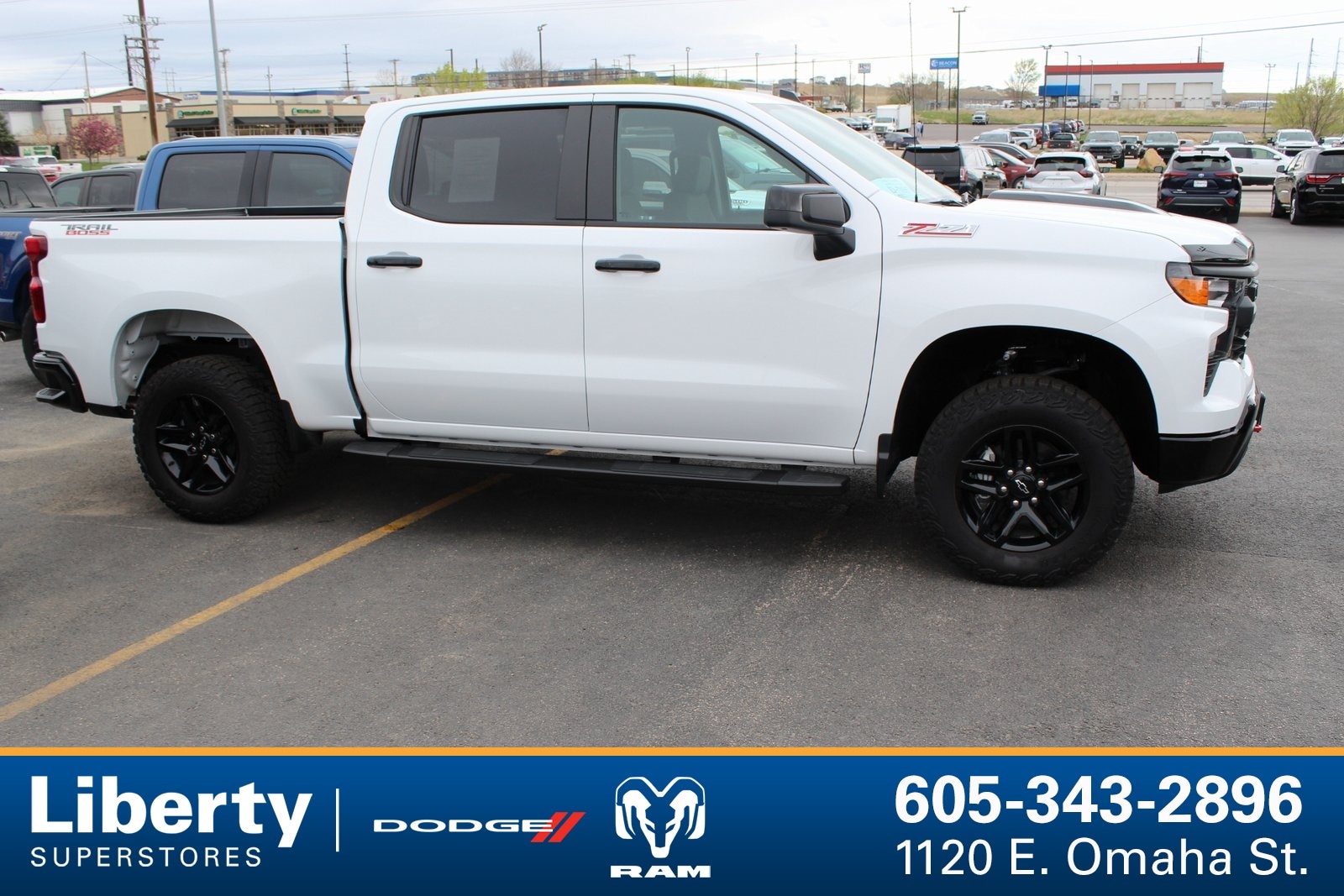 Used 2024 Chevrolet Silverado 1500 Custom with VIN 3GCUDCED9RG254320 for sale in Rapid City, SD