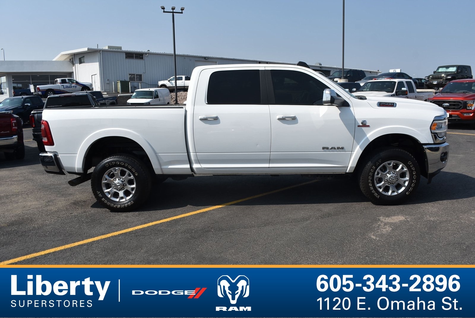 Used 2019 RAM Ram 2500 Pickup Laramie with VIN 3C6UR5FL7KG714302 for sale in Rapid City, SD