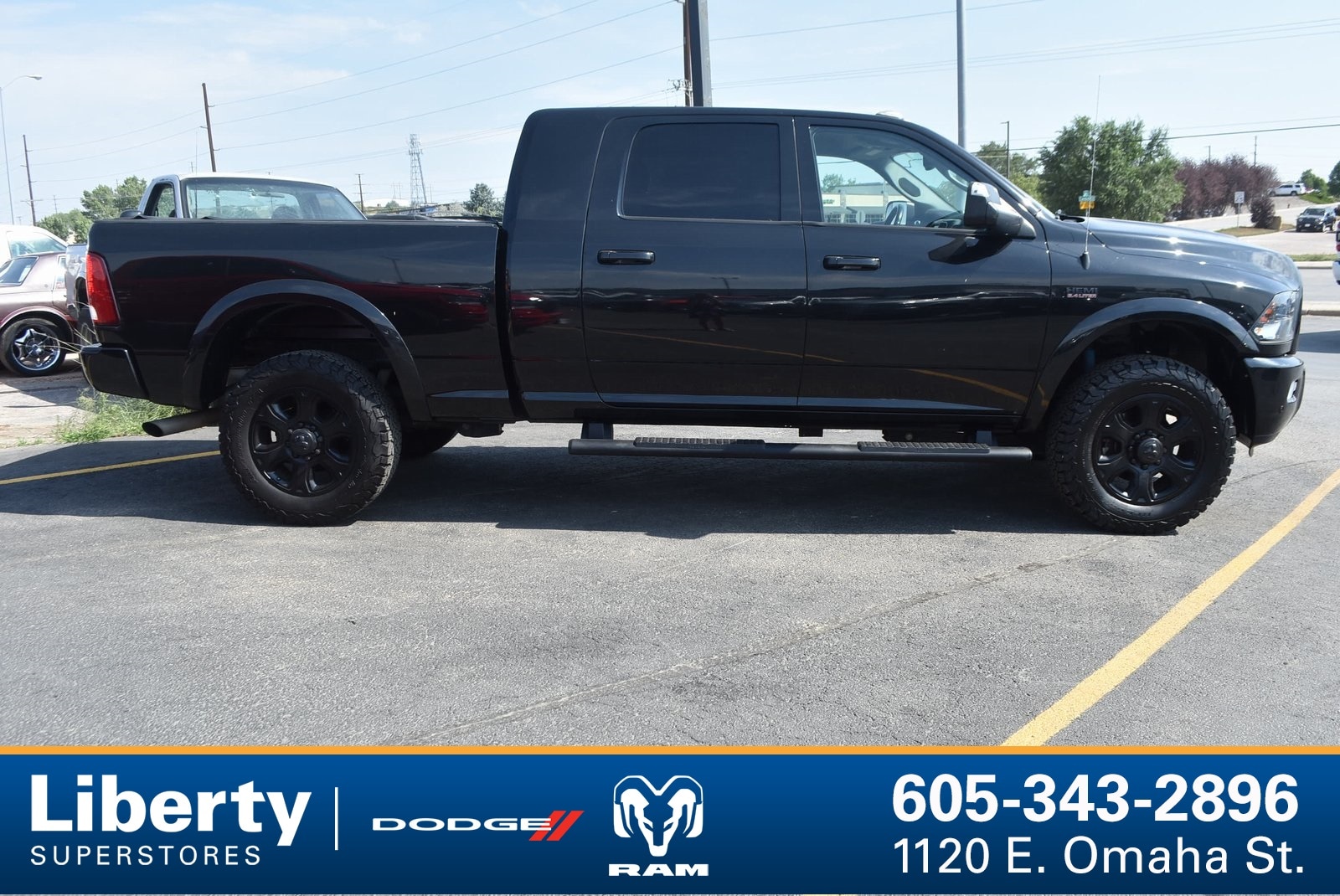 Used 2018 RAM Ram 2500 Pickup Big Horn with VIN 3C6UR5MJ6JG411446 for sale in Rapid City, SD