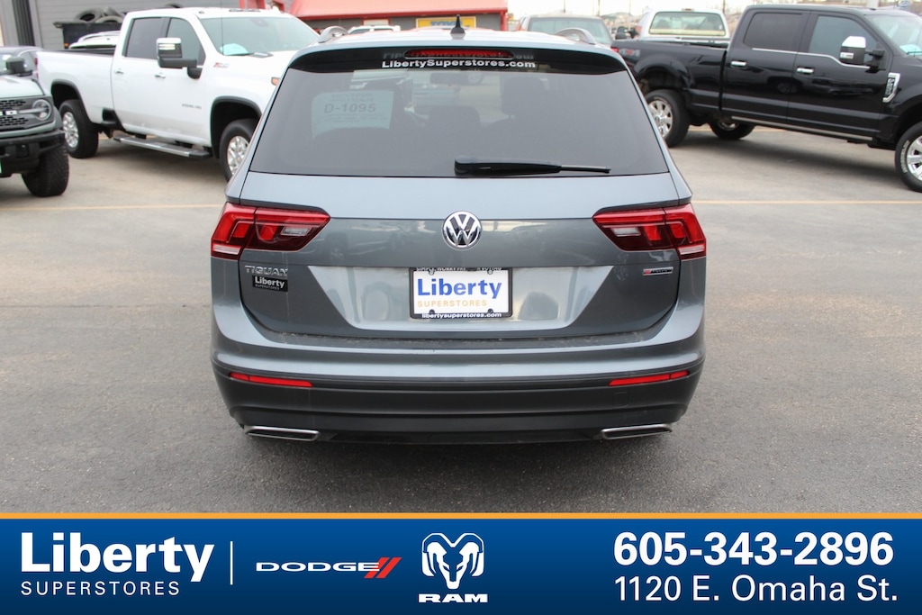 Used 2021 Volkswagen Tiguan 2.0T S 4MOTION SUV