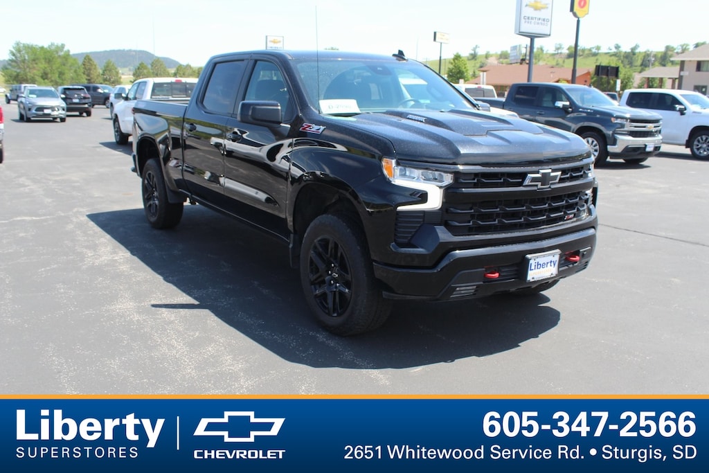 Used 2024 Chevrolet Silverado 1500 LT Trail Boss Truck Crew Cab