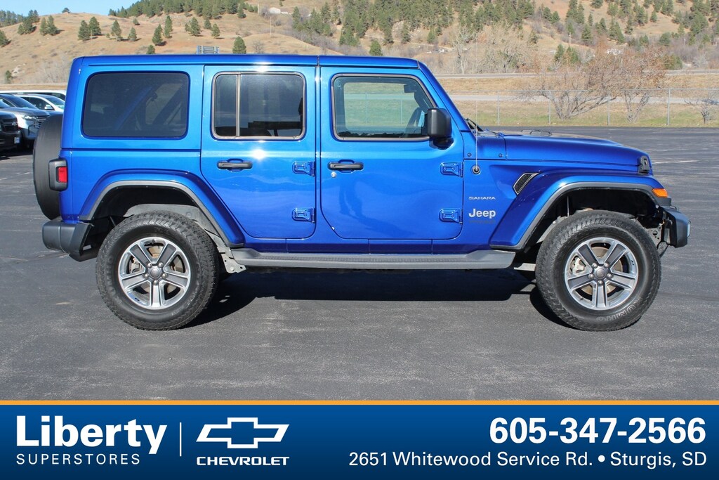 Used 2019 Jeep Wrangler Unlimited Sahara 4x4 SUV