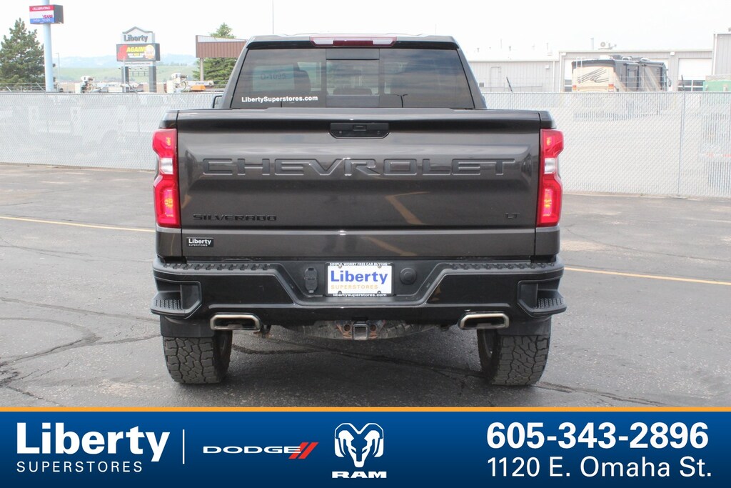 Used 2021 Chevrolet Silverado 1500 LT Trail Boss Truck Crew Cab