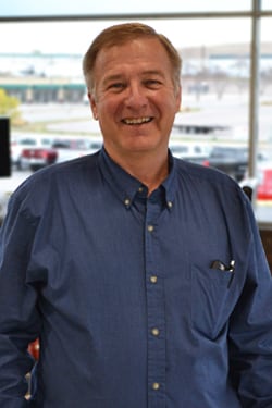 Staff member Jim Galbraith from 7a86aeadb929