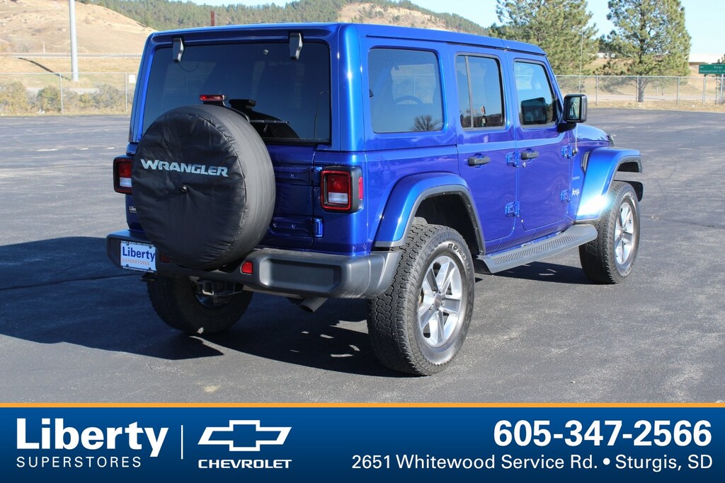 Used 2019 Jeep Wrangler Unlimited Sahara 4x4 SUV