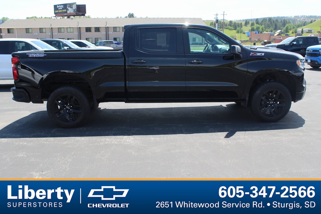 Used 2024 Chevrolet Silverado 1500 LT Trail Boss Truck Crew Cab
