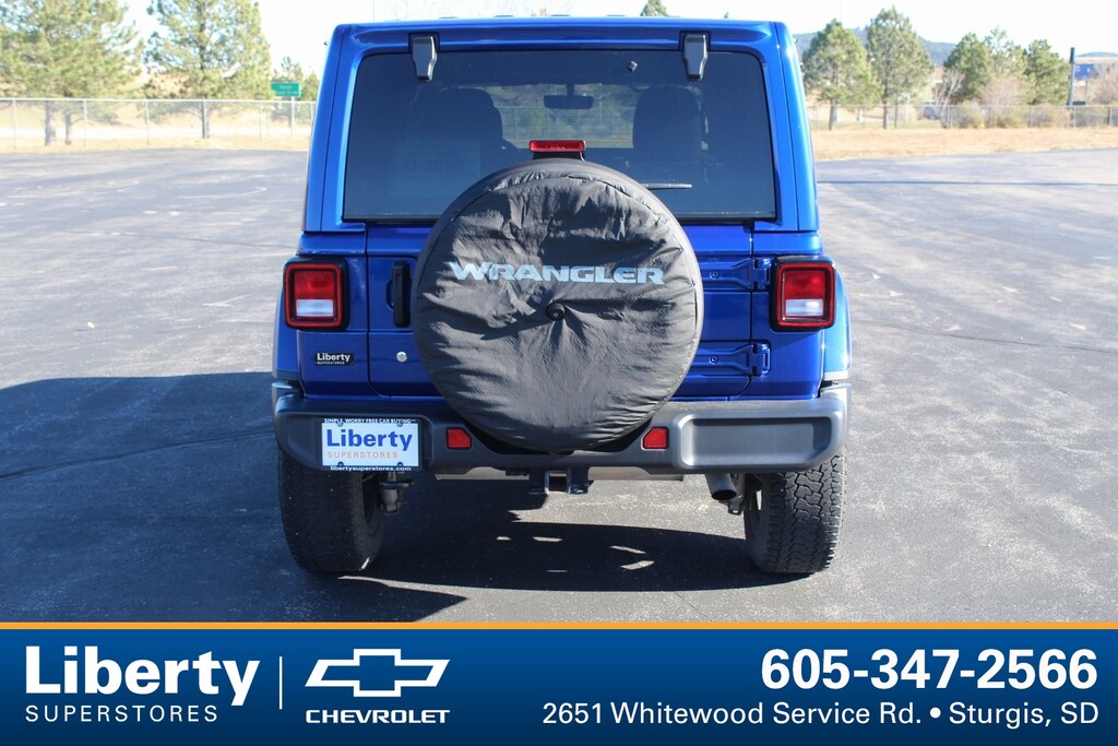 Used 2019 Jeep Wrangler Unlimited Sahara 4x4 SUV